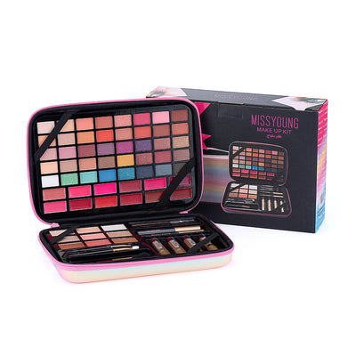 Set Completo de Maquillaje: Labial, Brillo, Lápiz de Cejas e Iluminador - Image 9