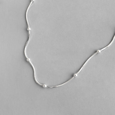 Collar de Plata Esterlina Minimalista Versátil - Image 3