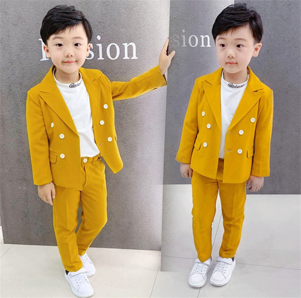 Traje Elegante para Niños - Diseño Minimalista Pasarela