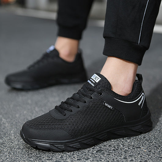 Zapatillas Deportivas Hombre Malla Casual Talla Grande Suela Suave - Image 13
