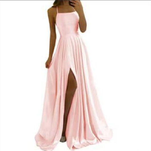 Vestido de Noche Elegante con Abertura Lateral - Image 4