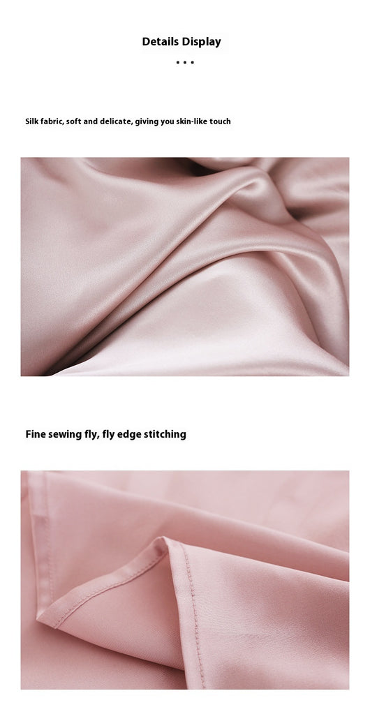 Sábanas de Seda 100% Pura - Diseño Minimalista Moderno para Verano - Image 13
