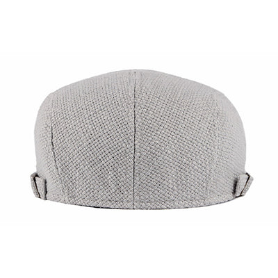 Boina Retro Británica de Algodón y Lino Transpirable para Hombre - Image 4
