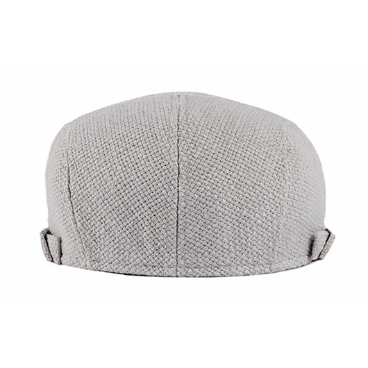 Boina Retro Británica de Algodón y Lino Transpirable para Hombre - Image 4