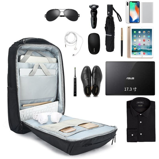 Mochila de Viaje Impermeable Multifunción con Compartimento para Laptop 17 Pulgadas - Image 6