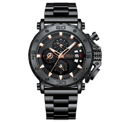 Reloj de Pulsera Acero Inoxidable con Esfera Extragrande - Image 7