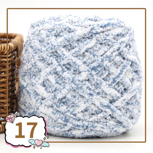 Lana para Tejer Colorida Ice Line - Hilo Grueso Suave para Bufandas Artesanales DIY - Image 20