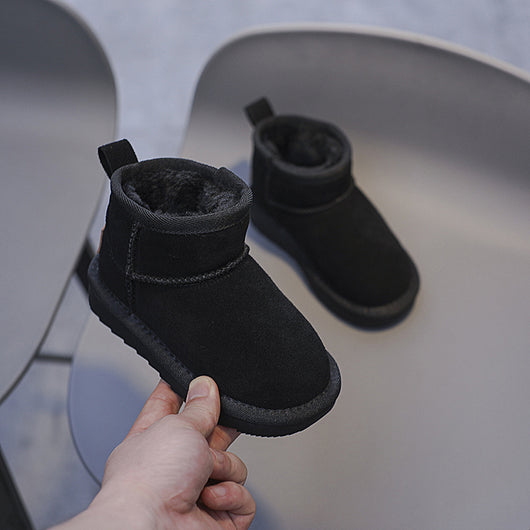 Botas de Nieve Altas Infantiles de Color Liso - Image 7