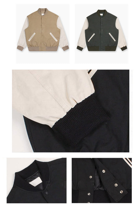 Chaqueta Beisbolera Suelta y Versátil - Image 12