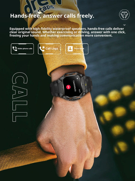 Reloj Inteligente con Llamadas Bluetooth, Monitor de Frecuencia Cardíaca y Sueño - Image 21