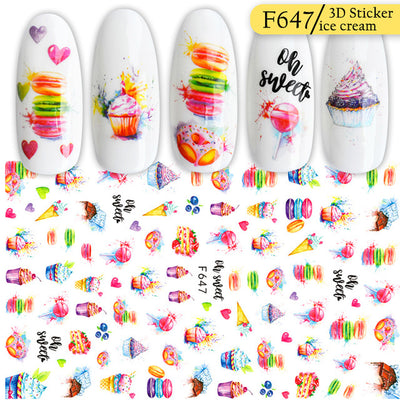 Pegatinas Adhesivas 3D con Colores Vibrantes - Image 12