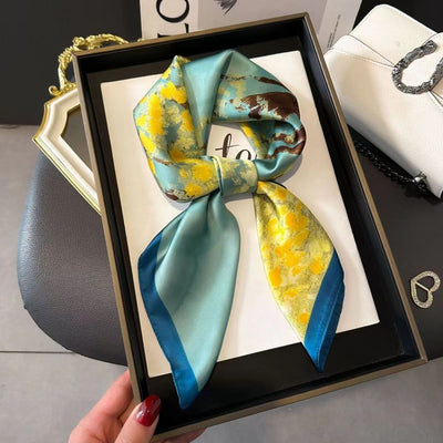 Pañuelo Cuadrado Fino de Lujo para Mujer - Image 17