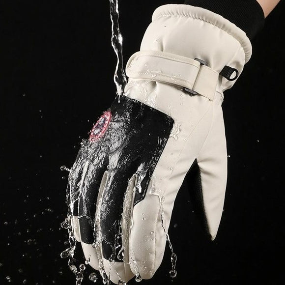 Guantes Térmicos para Esquí con Forro Polar y Pantalla Táctil