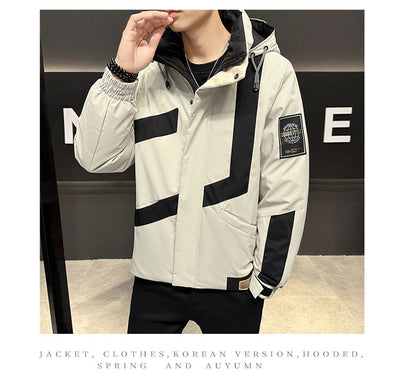 Chaqueta de Trabajo Acolchada Corta para Hombre Invierno - Image 12