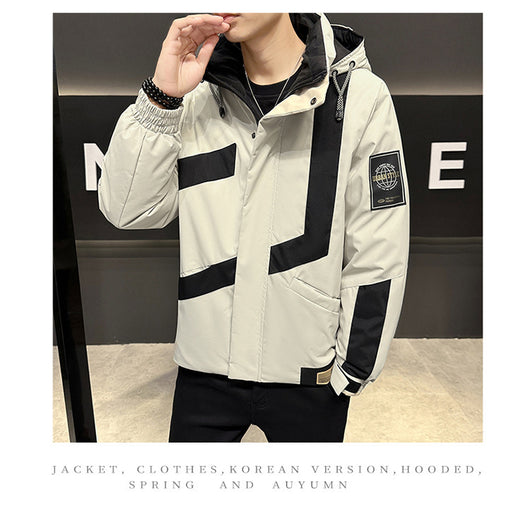Chaqueta de Trabajo Acolchada Corta para Hombre Invierno - Image 12