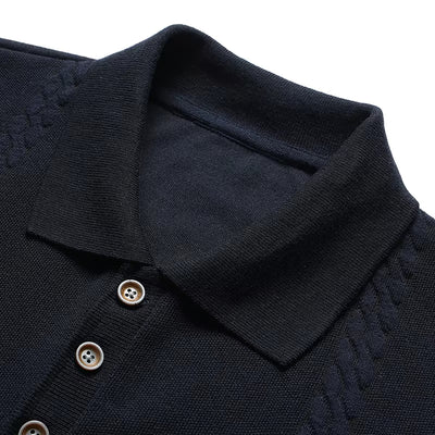 Polo de Punto Manga Corta para Hombre - Estilo Moderno y Versátil - Image 14