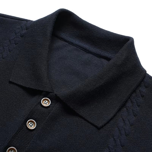 Polo de Punto Manga Corta para Hombre - Estilo Moderno y Versátil - Image 14
