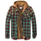 Chaqueta con Capucha Leisure - Abrigo Reversible de Dos Texturas