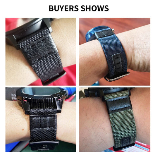 Correas para Reloj Jeep de Lona, Nylon y Cuero - Image 4