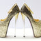 Tacón Stiletto Ultra Alto 19cm con Lentejuelas Degradadas para Fiesta
