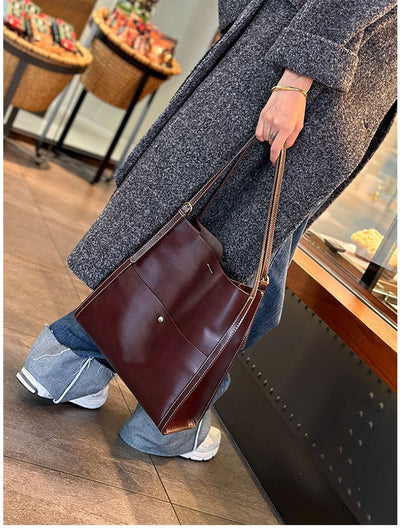 Bolso Tote de Cuero para Mujer con Gran Capacidad - Ideal para el Día a Día - Image 12