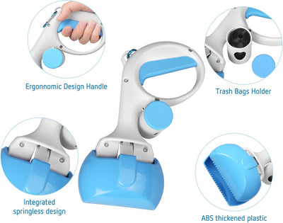Recogedor de Heces para Perros y Gatos con Soporte para Bolsas - Material Resistente - Image 10