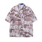 Camisa Estampada Pintura Digital Manga Corta