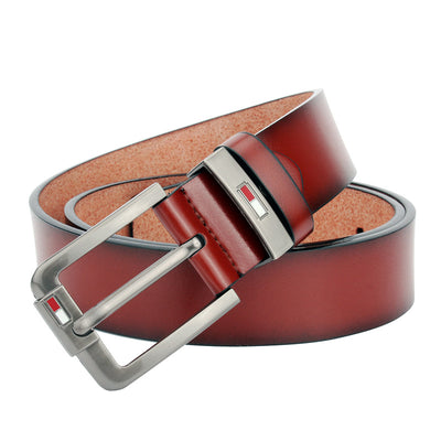 Cinturón Retro para Hombre con Hebilla de Pasador - Versátil y Clásico - Image 2