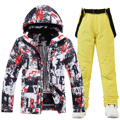 Traje de Esquí para Hombre - Abrigo Impermeable y Cortavientos para Invierno - Image 4