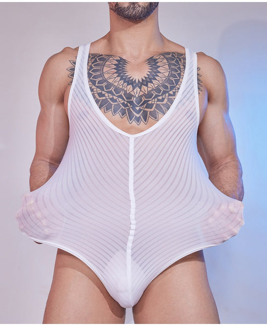 Jumpsuit Casual de Hombre en Seda Transpirable - Diseño Versátil y Cómodo - Image 21