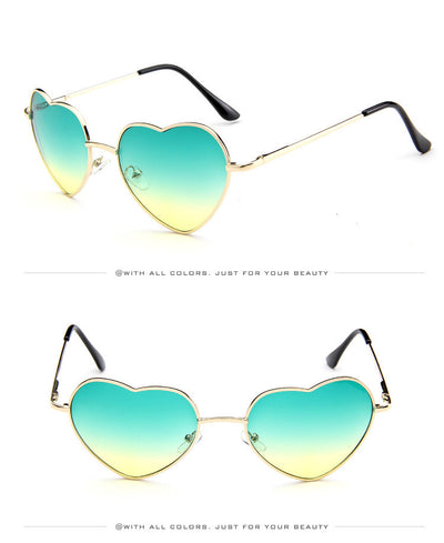 Gafas de Sol Corazón Melocotón - Estilo Moderno y Protección UV - Image 4