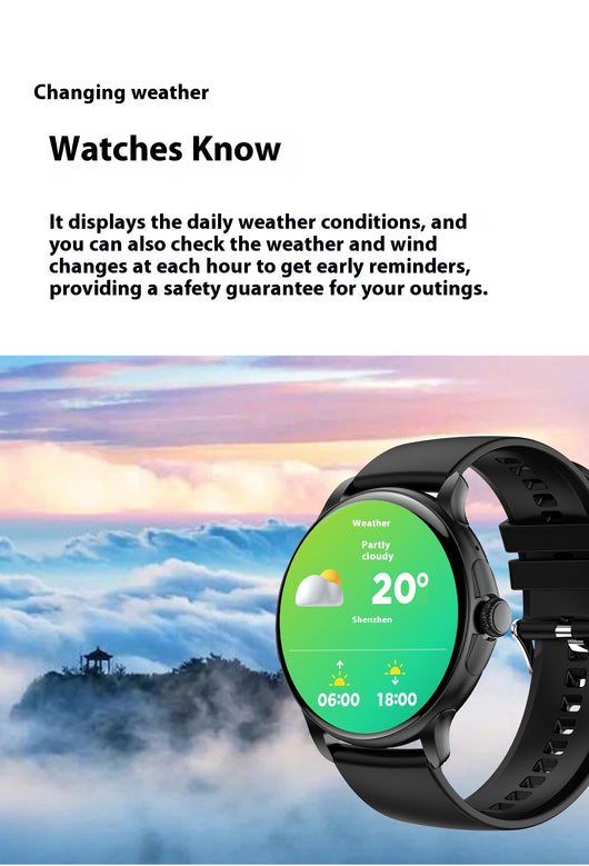 Reloj Inteligente HK49 con Monitoreo de Frecuencia Cardíaca, Glucosa y Sueño - Image 28