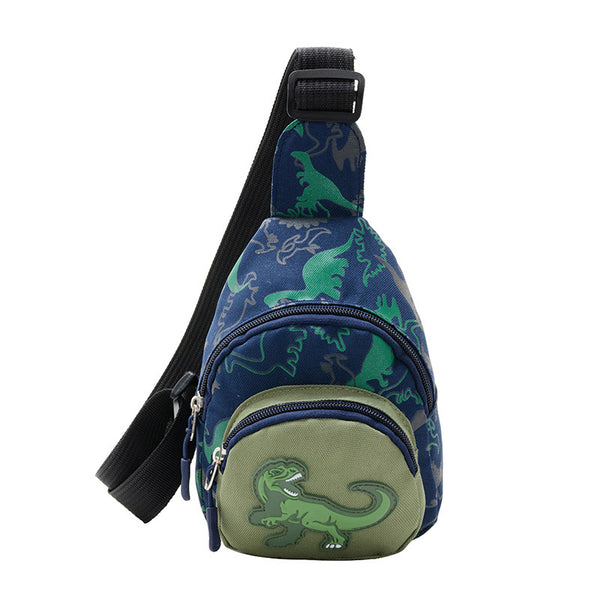 Mochila Infantil Dinosaurio Retro - Bolsa de Hombro Ligera Oxford
