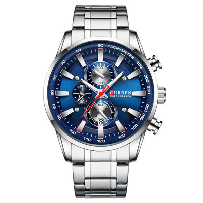 Reloj de Pulsera Hombre Cuarzo Resistente al Agua Seis Esferas - Image 4