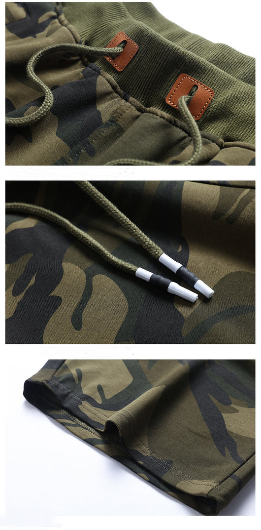 Pantalones Cortos Camo Casual para Hombre - Estilo Deportivo Teen - Image 7