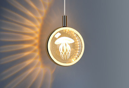Lámpara Colgante Nórdica Medusa de Cristal para Dormitorio - Image 7