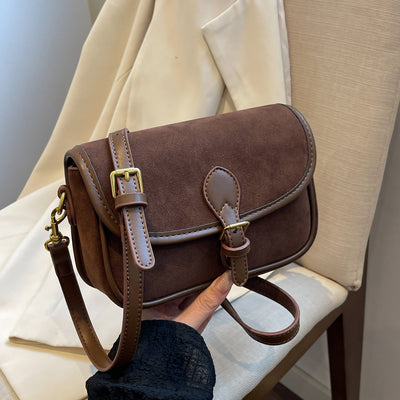 Bolso Mensajero de Cuero Mate con Cierre Magnético - Image 7