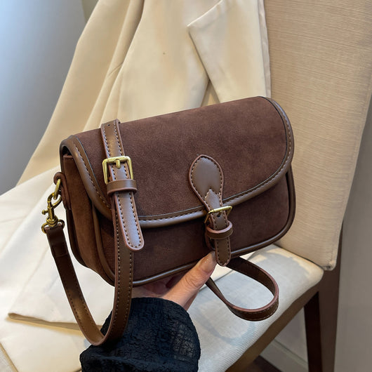 Bolso Mensajero de Cuero Mate con Cierre Magnético - Image 7