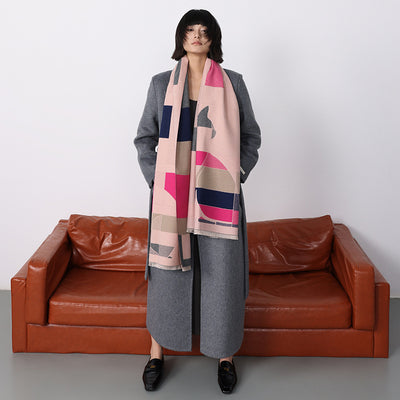 Elegante Chal de Cachemira Estilo Europeo - Bufanda Premium - Image 37