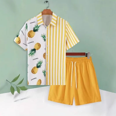 Camiseta Casual Hombre con Impresión 3D Digital de Manga Corta - Image 2