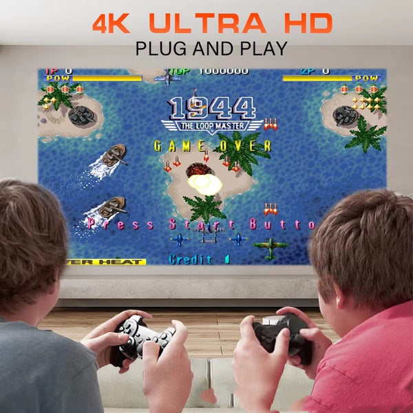 Proyector Gaming HD Inalámbrico con Pantalla y Control Remoto para Casa