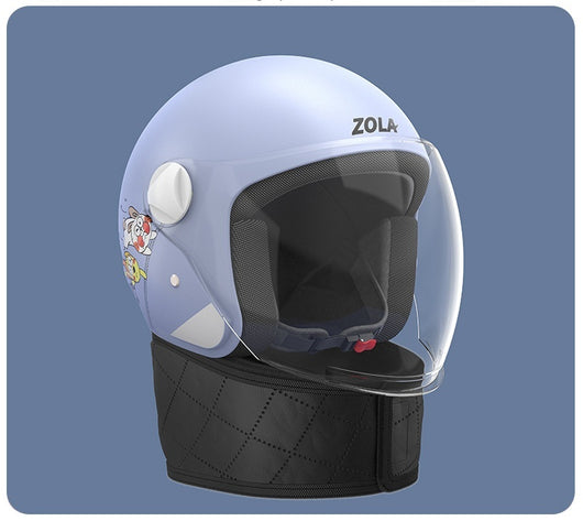 Casco de Bicicleta Eléctrica con Bufanda Térmica para Hombre y Mujer - Image 12