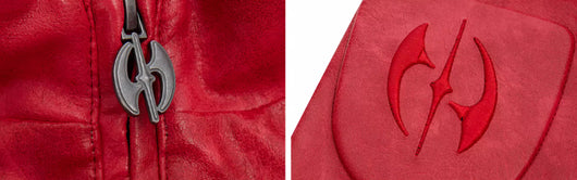 Abrigo de Cuello Alto con Relieve Tridimensional y Deconstrucción Moderna - Image 10