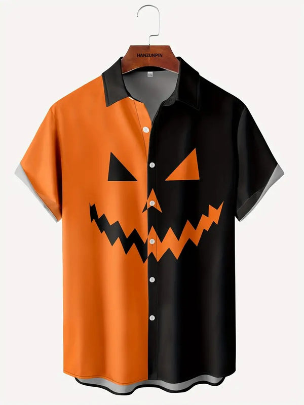 Playera Estampada 3D de Manga Corta para Hombre