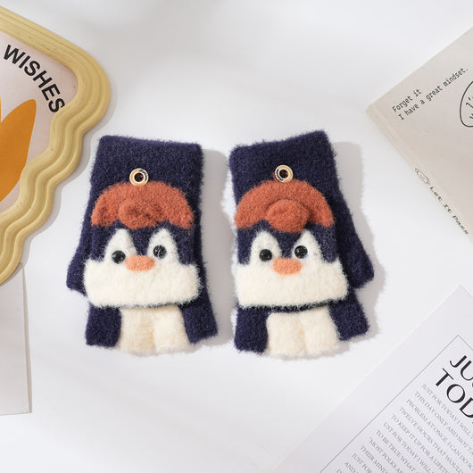 Guantes Deportivos Invierno con Dedos Abatibles para Niño - Image 7