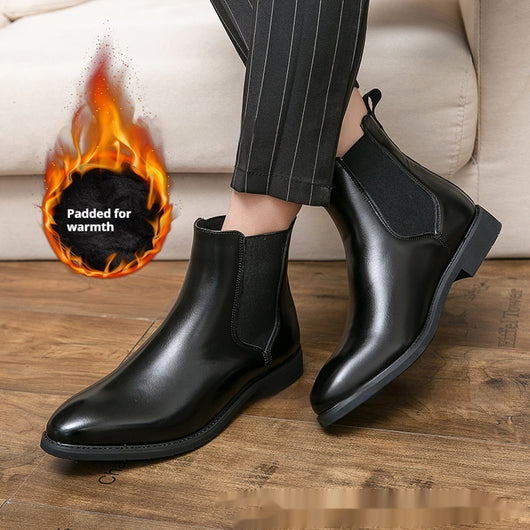 Botas Cortas de Invierno para Hombre Talla Grande con Forro Polar - Image 15