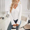 Blusa Plisada de Manga Larga para Mujer