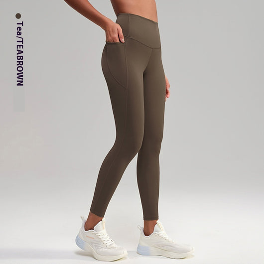 Pantalones Yoga Talle Alto Nude Feel Tenacidad Media para Mujer - Image 9