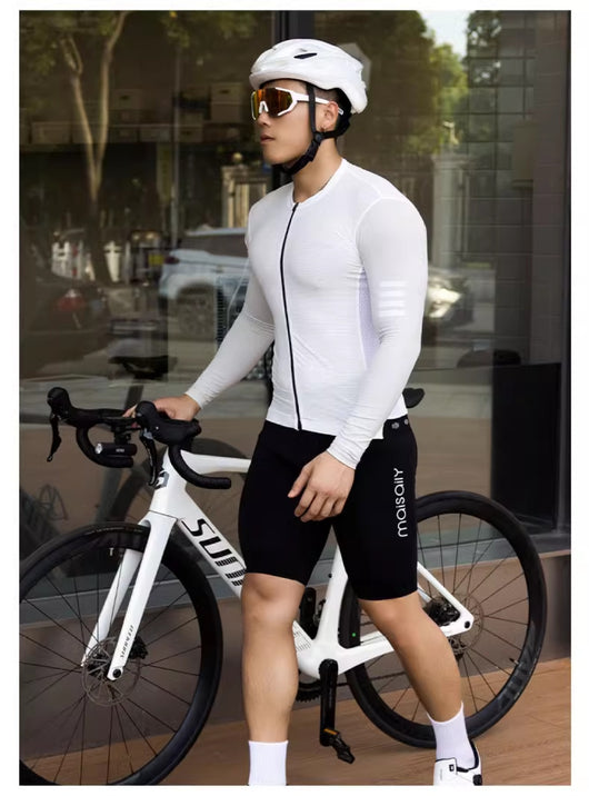 Maillot Ciclismo Primavera Verano Transpirable Manga Larga - Image 9