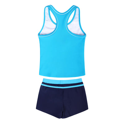 Traje de Baño Deportivo para Niñas con Protector de Pecho - Image 9